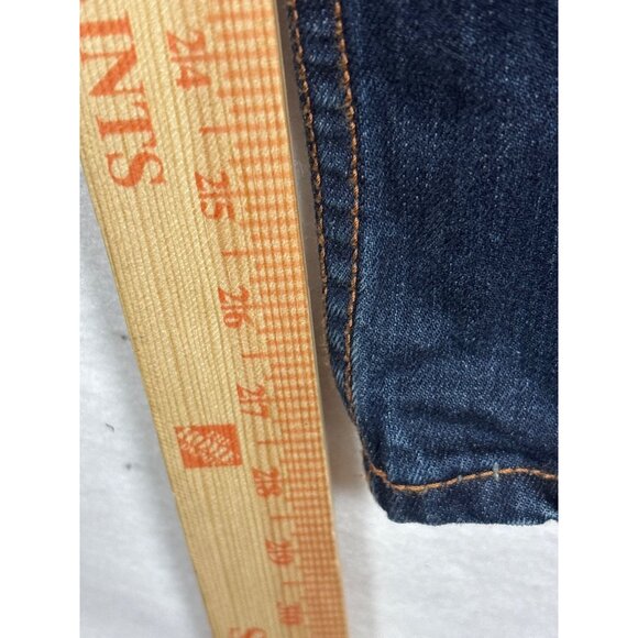 Gap Kids slouch 1969 Straight Fit Dark Wash Denim Jeans Size 16 - Picture 5 of 13